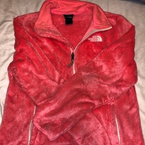 Pink North Face Fleece jacket